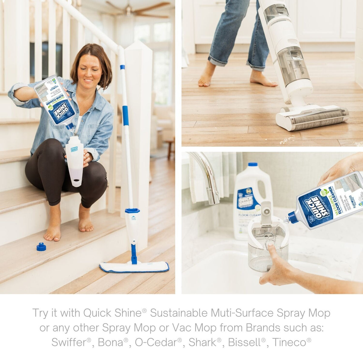 Quick Shine Multi-Surface Floor Cleaner 800ml