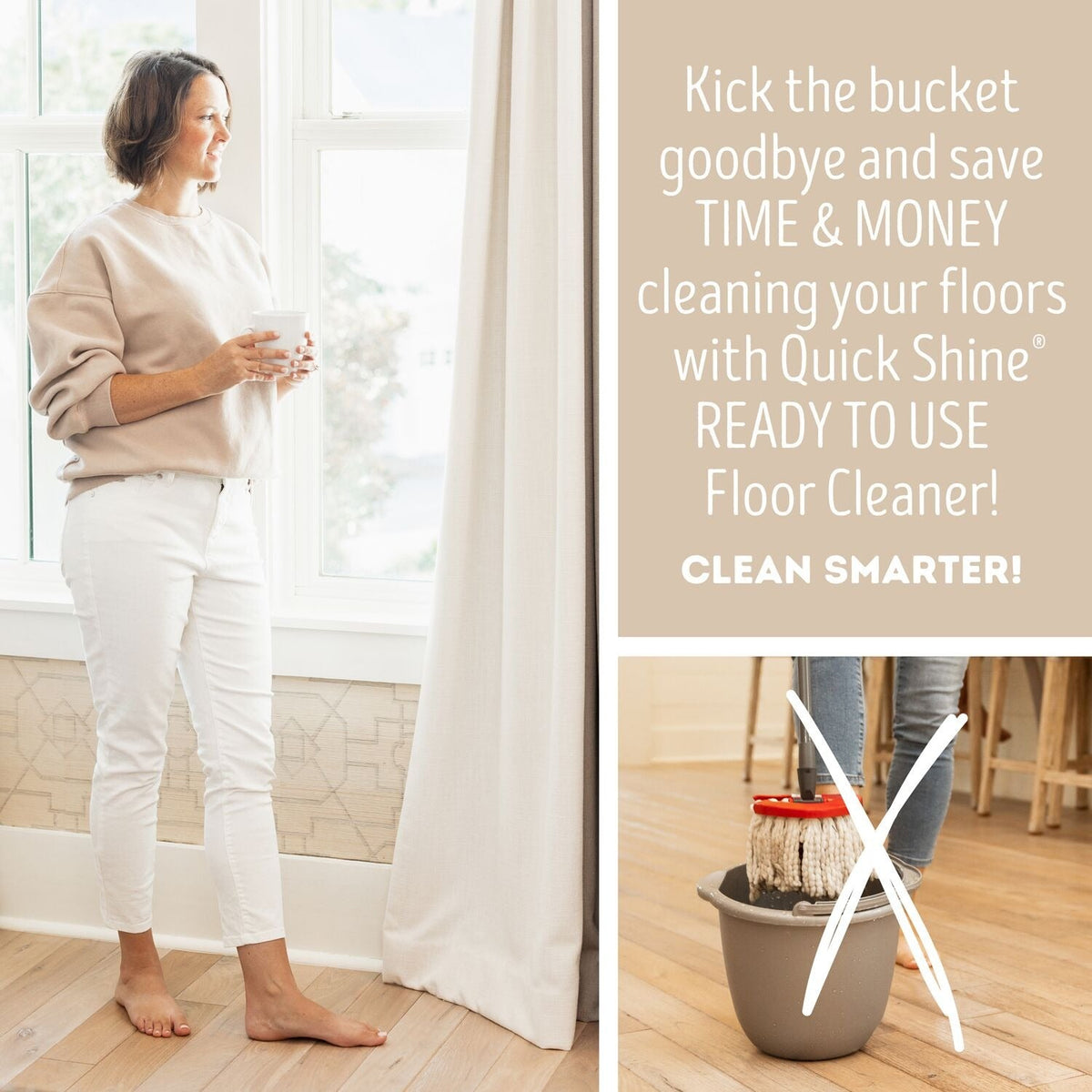Quick Shine Multi-Surface Floor Cleaner 800ml