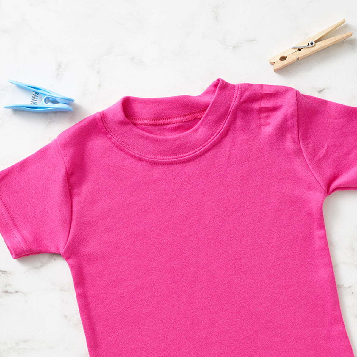 6 Big Soft Grip Clothes Pegs Pastel