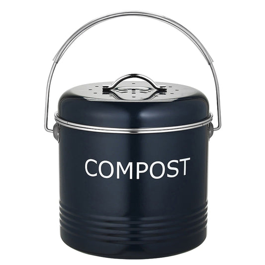 Worktop Compost Bin Slate Grey 3.5L
