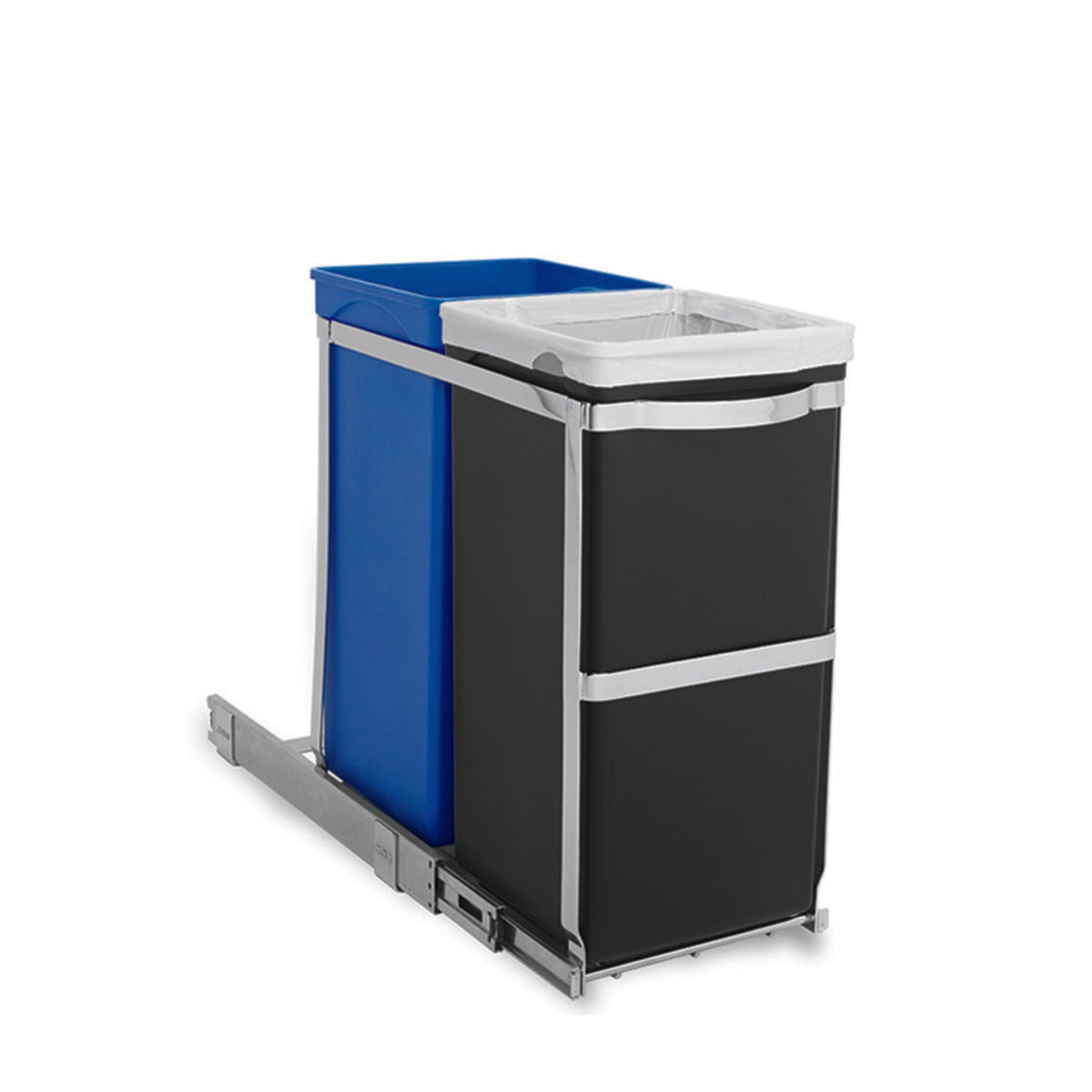 simplehuman Under-Counter Pull Out Twin Recycler Bin 35L