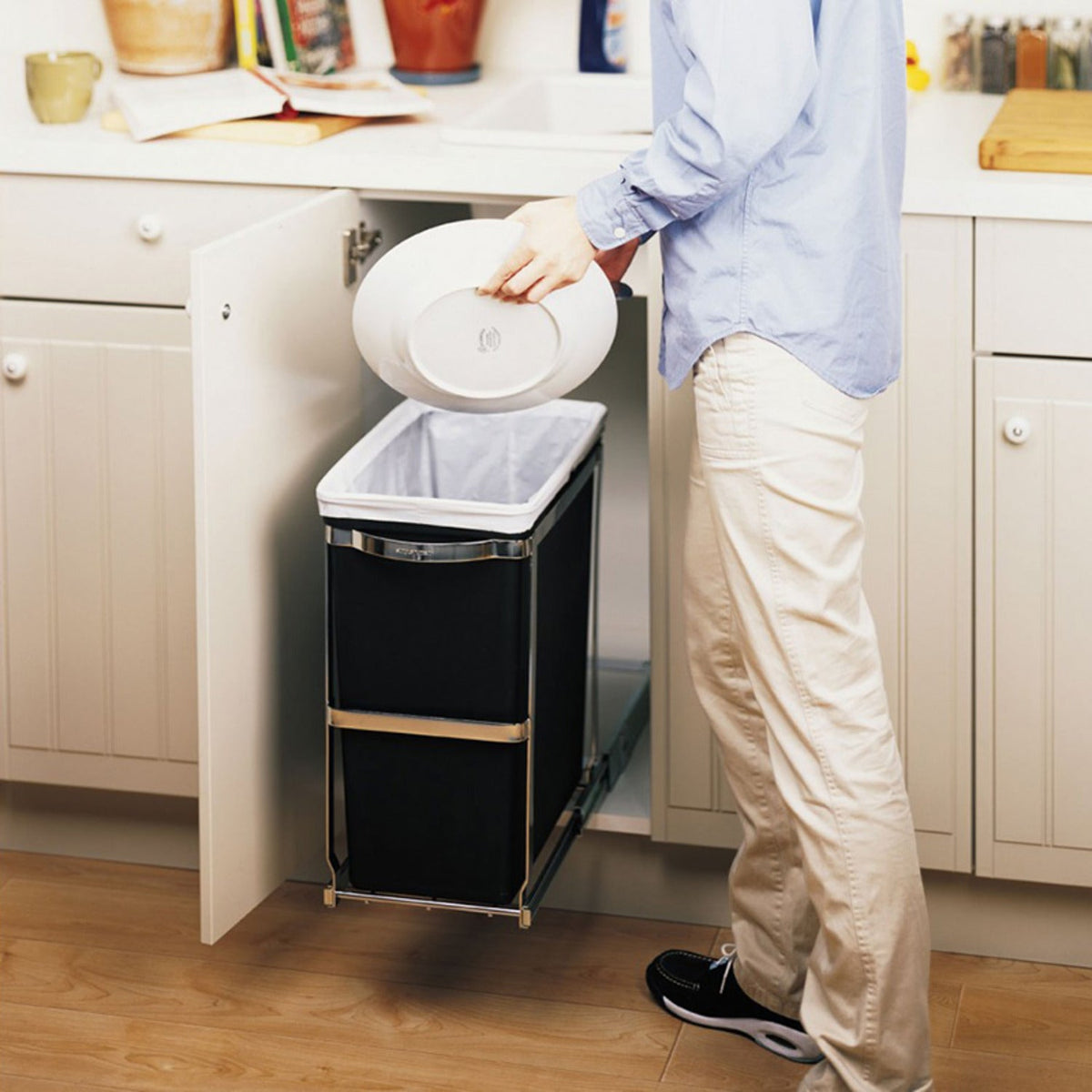 simplehuman Under-Counter Pull Out Waste Bin 30L