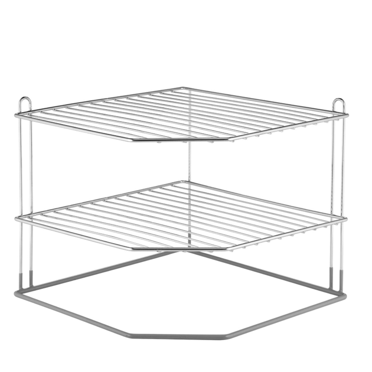 Lakeland Chrome Plated Corner Plate Rack