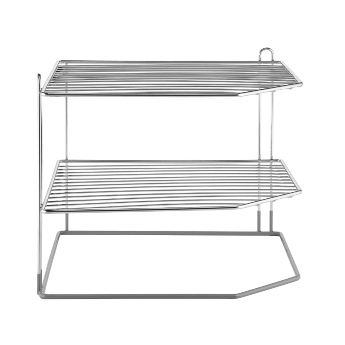 Lakeland Chrome Plated Corner Plate Rack