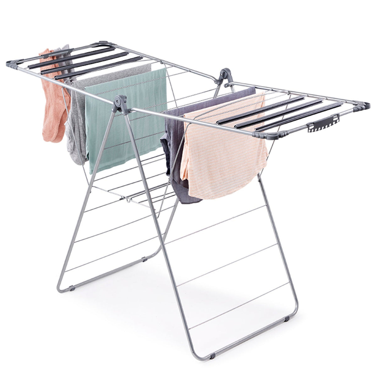 Winged Indoor Clothes Airer Deluxe Grey 16m