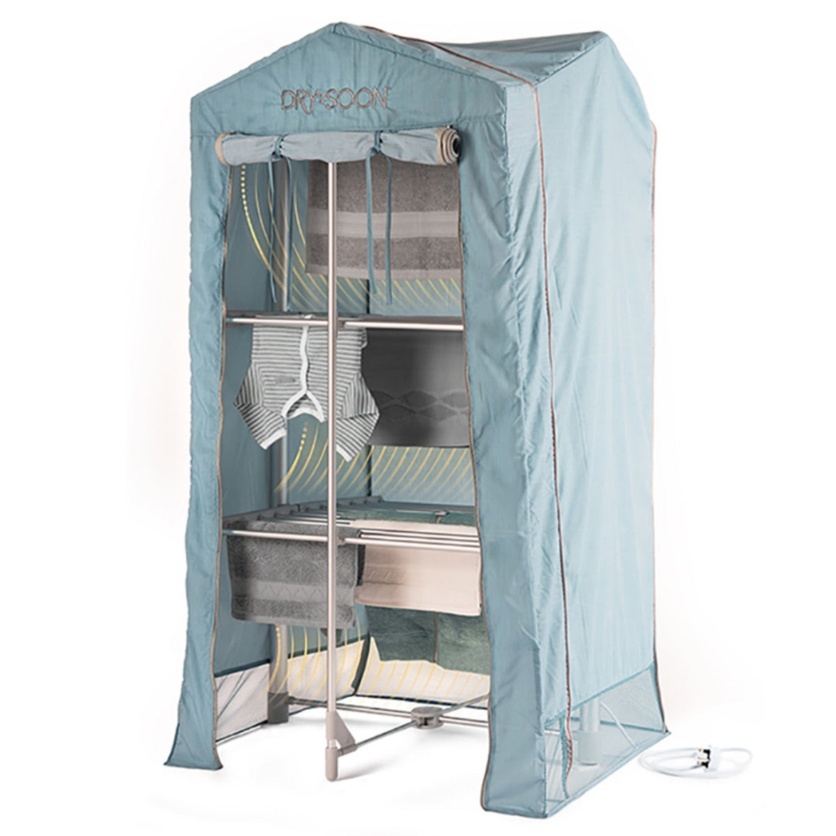 Dry:Soon Standard 3-Tier Heated Airer Cover - Limited Edition Blue