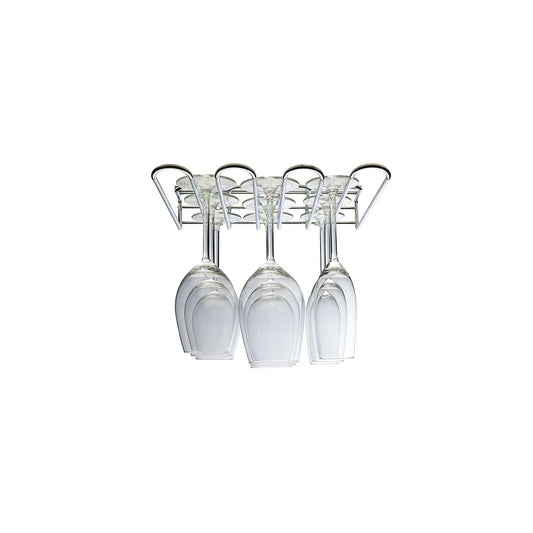 Hahn Metro 3-Row Wine Glass Storage Rack 74003