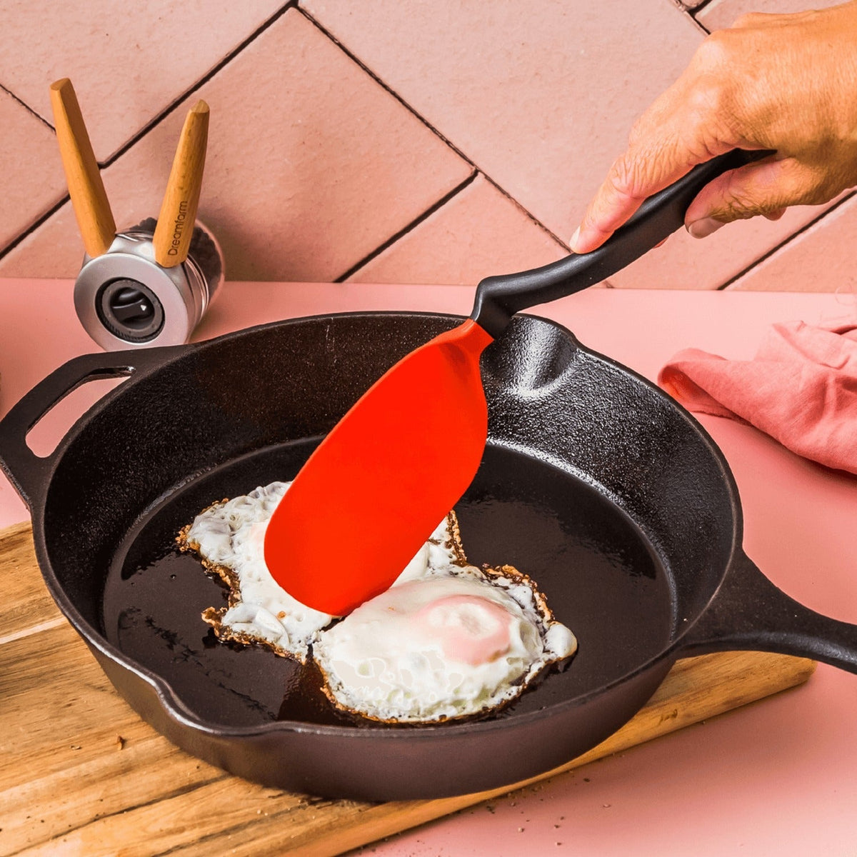 Dreamfarm Chopula Sit Up Chopping Spatula Assorted Colours