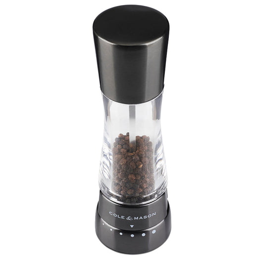 Cole & Mason Derwent Gunmetal Pepper Mill