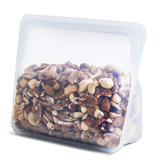 Stasher Reusable Stand Up Food Storage Bag Clear 1.7L