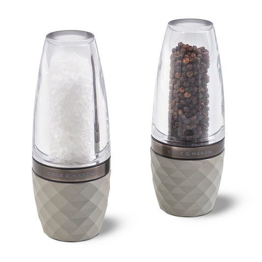 Cole & Mason City Concrete & Acrylic Salt and Pepper Mill Gift Set