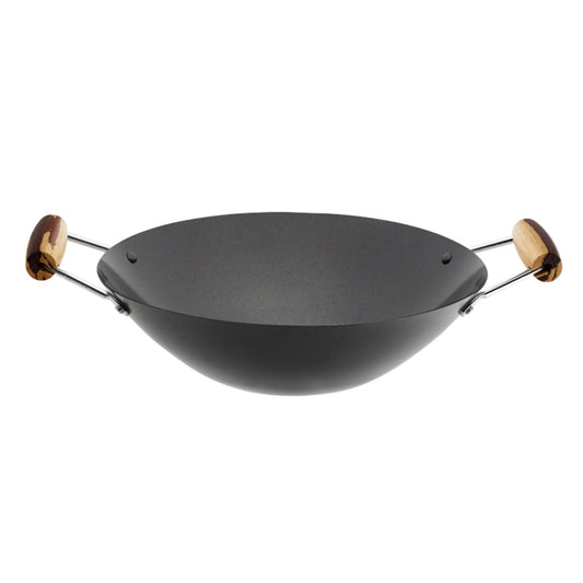 Prue's World Dual Handle Lidded Wok 31cm Dia.