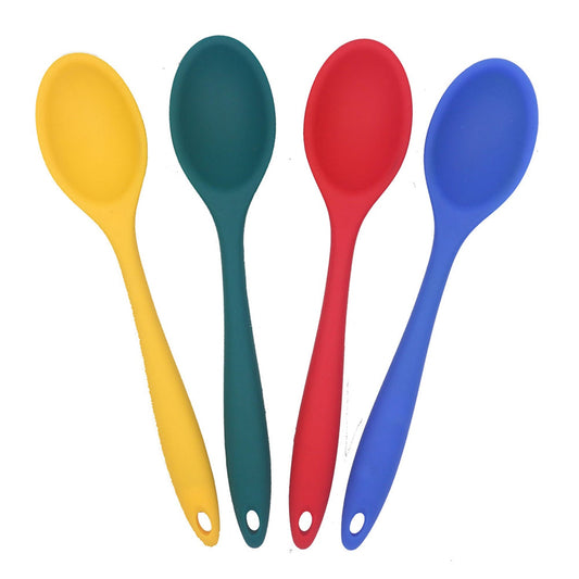 My Kitchen 1 Silicone-Coated Cooking Spoon – Colours Vary