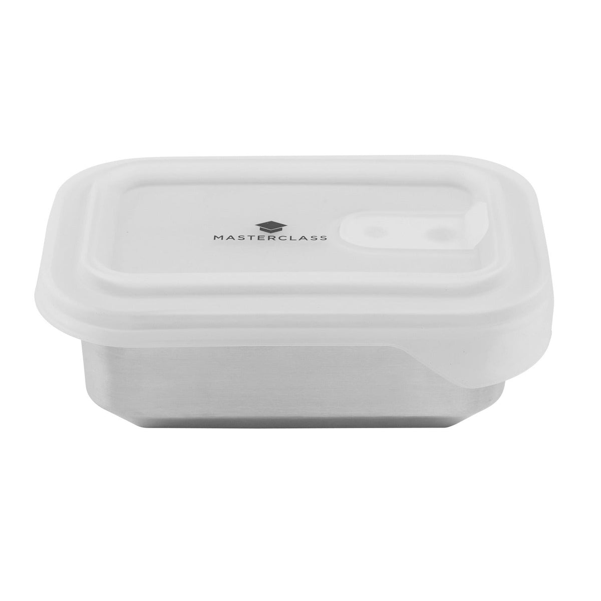 MasterClass Microwavable Stainless Steel Food Container 500ml