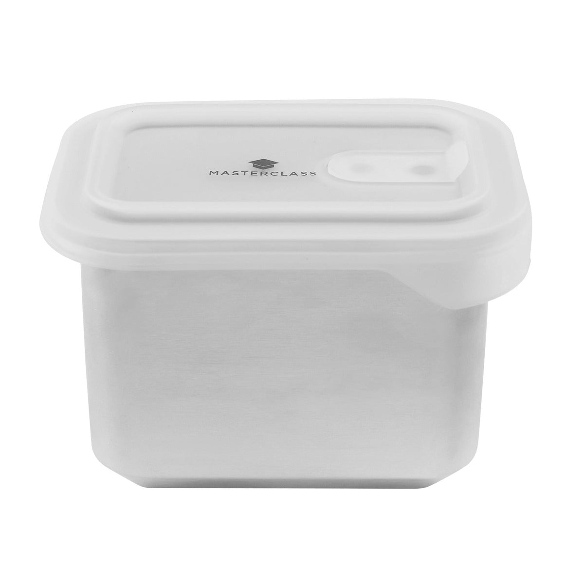 MasterClass Microwavable Stainless Steel Food Container 1L