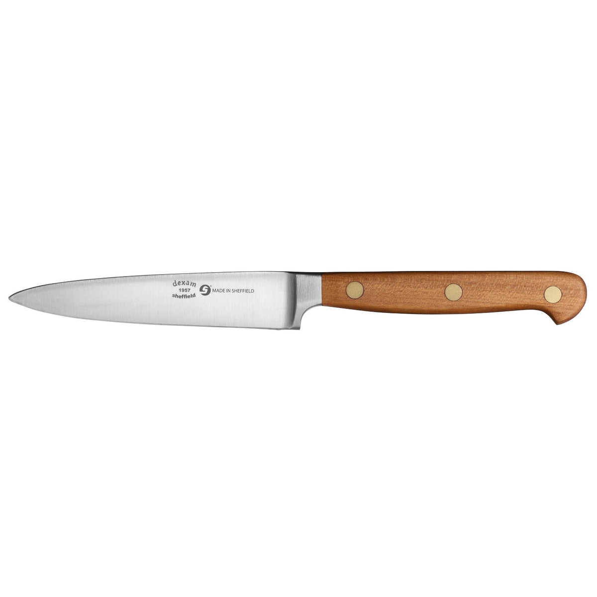 Forest and Forge 10cm Paring Knife with Cherry Wood Handle