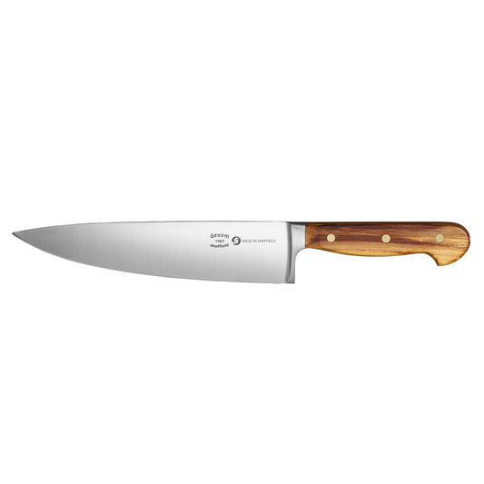 Forest and Forge 20cm Cook’s Knife with Olive Ash Wood Handle