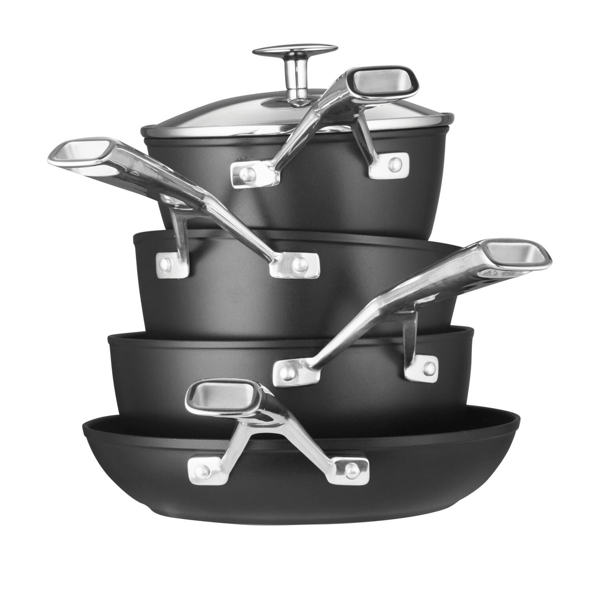 Lakeland 4-Piece Eco Induction Pan Set
