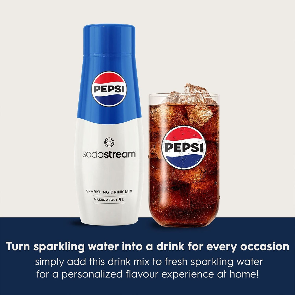 SodaStream Pepsi Sparkling Drink Mix 440ml