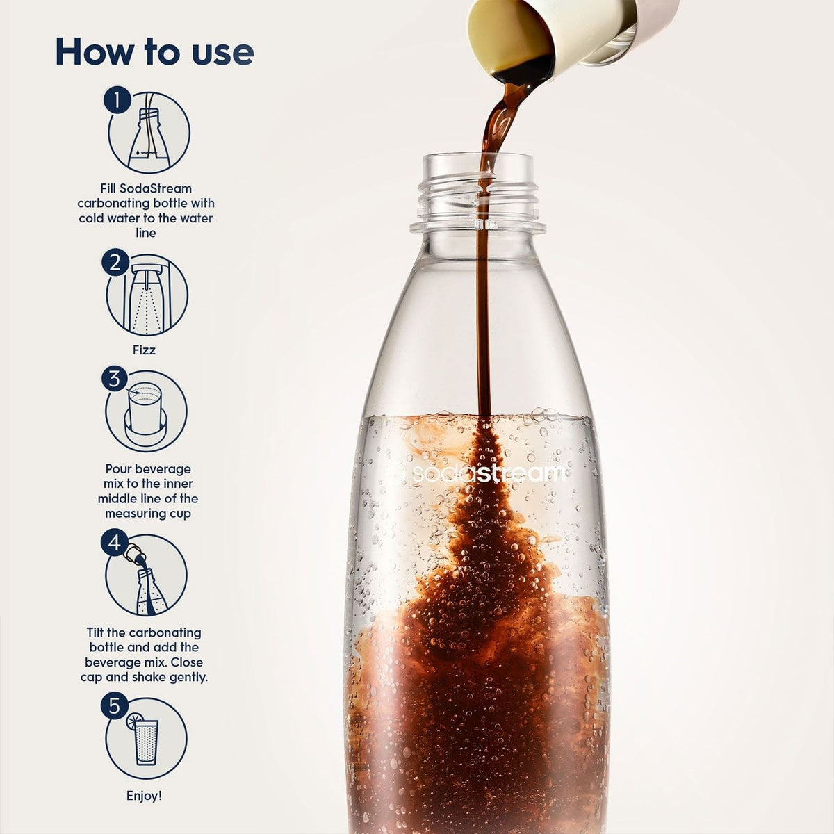 SodaStream Pepsi Sparkling Drink Mix 440ml