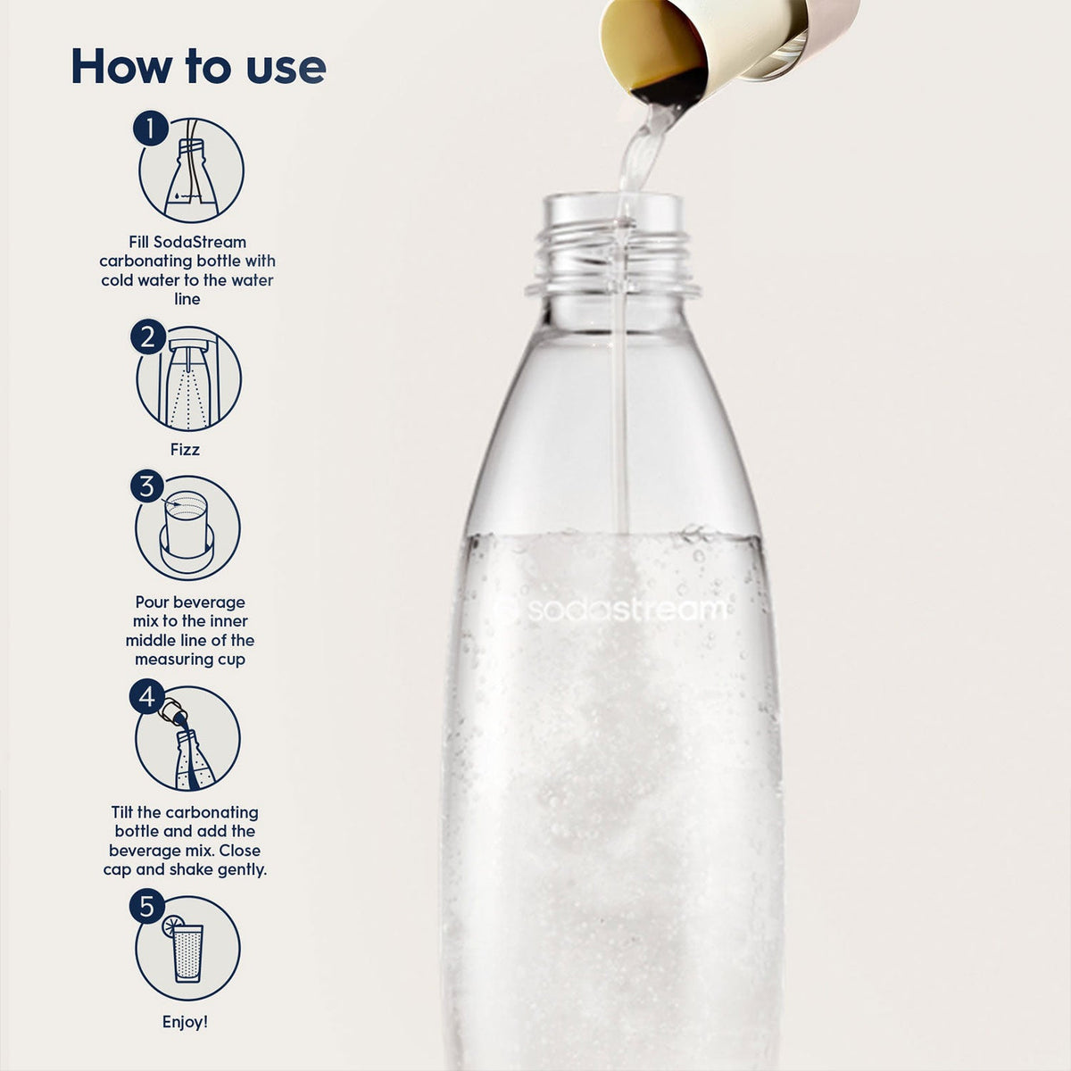 SodaStream 7Up Free Sparkling Drink Mix 440ml