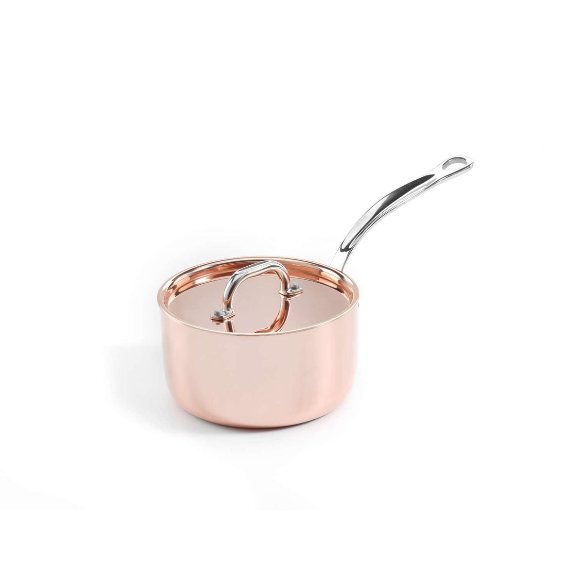 Samuel Groves 16cm Copper Induction Lidded Saucepan