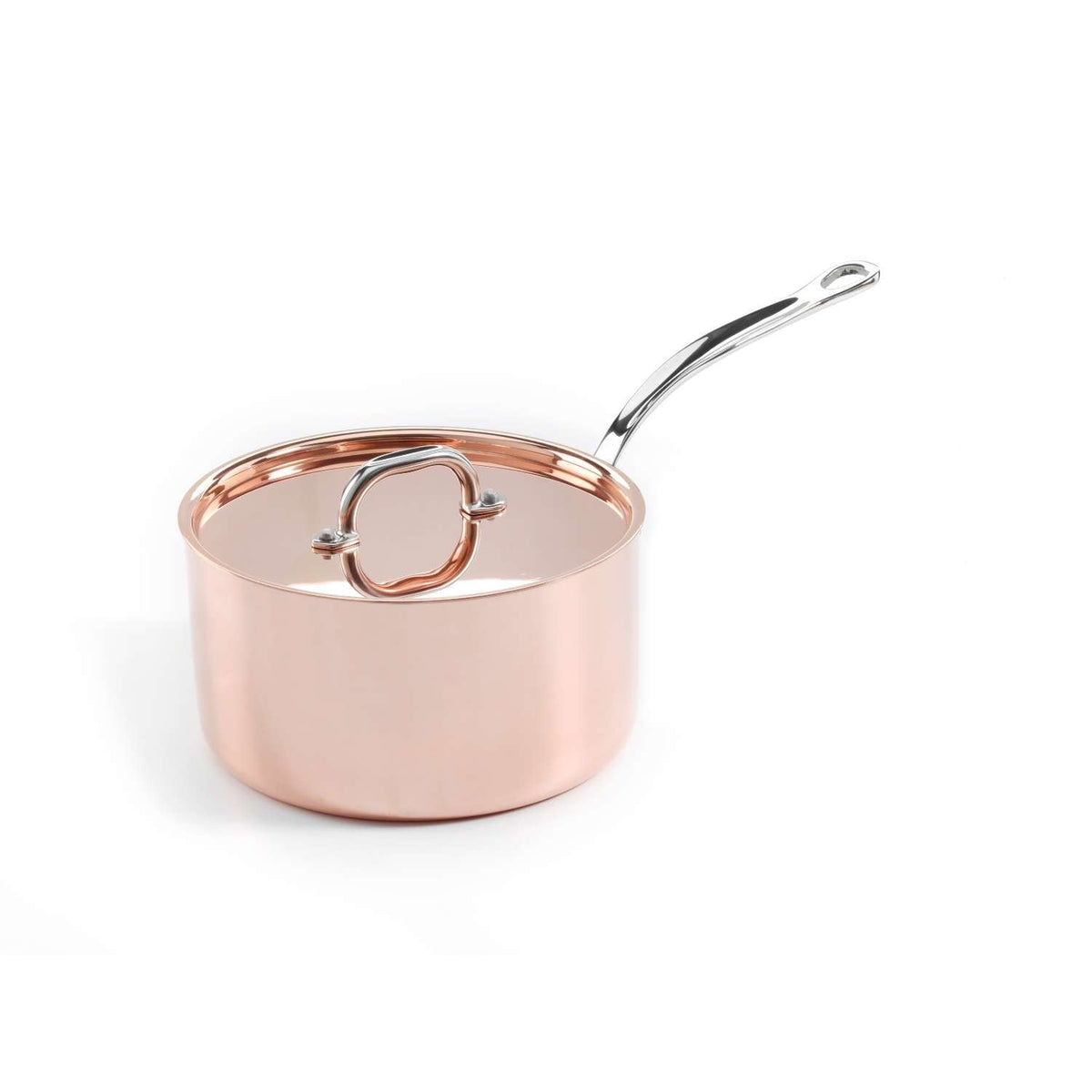 Samuel Groves 20cm Copper Induction Lidded Saucepan