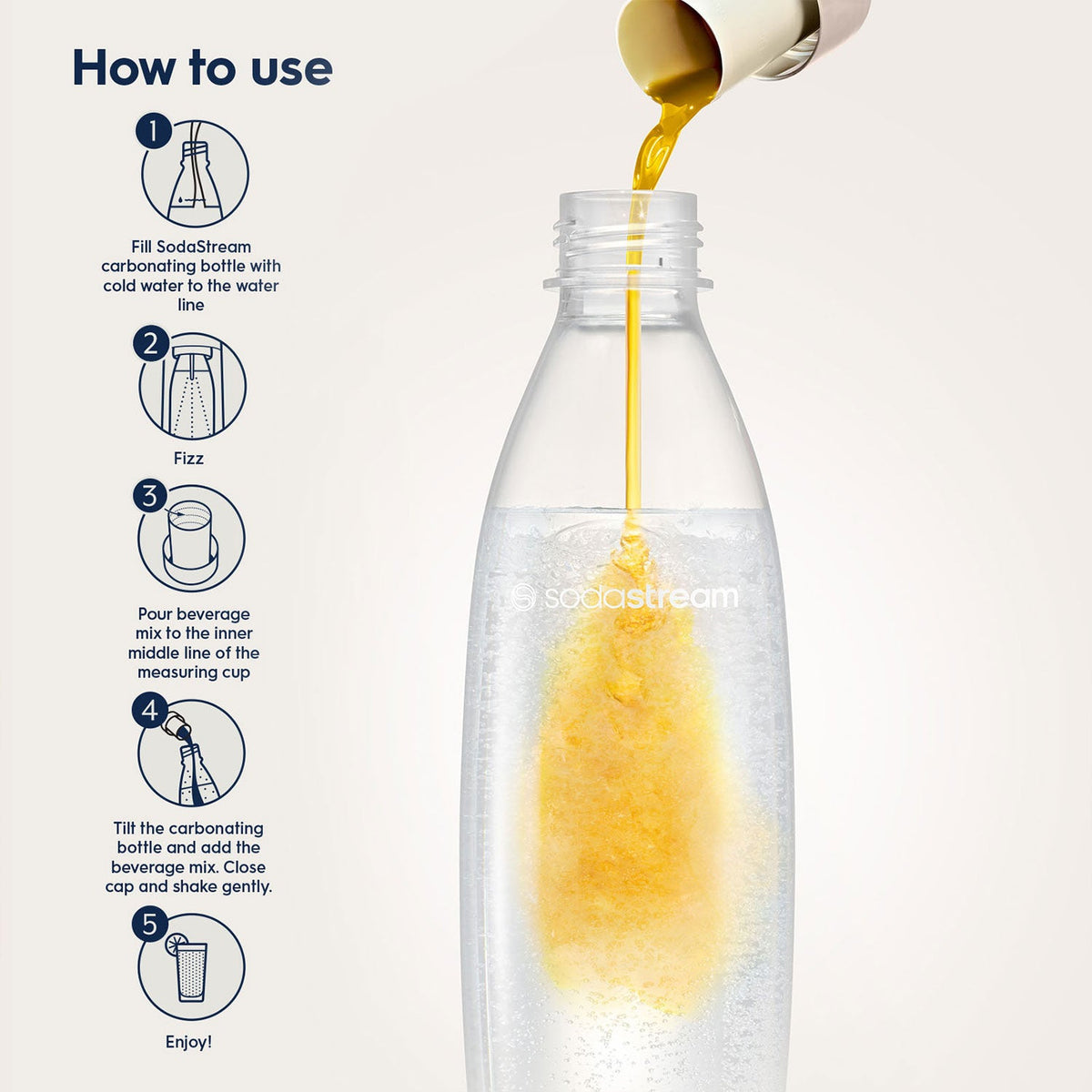SodaStream Classics Ginger Ale Sparkling Drink Mix 440ml