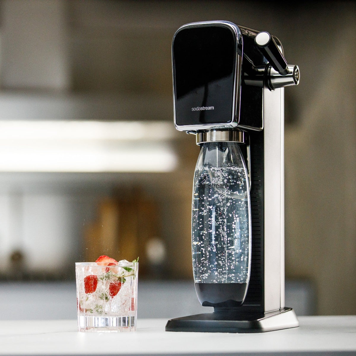 SodaStream Art Sparkling Water Maker with Gas Cylinder Megapack
