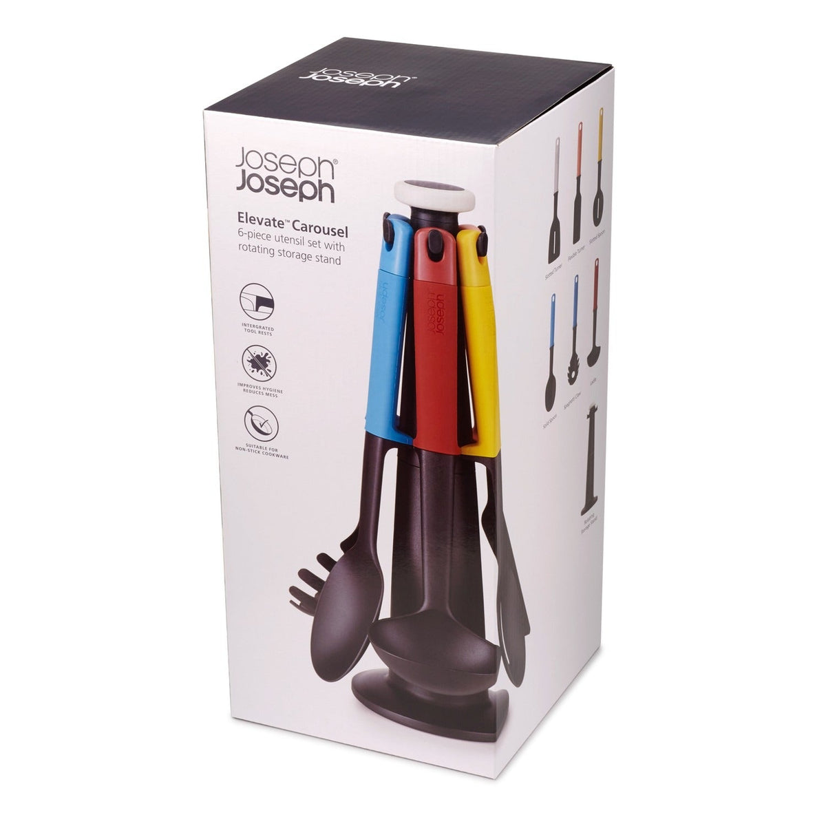 Joseph Joseph Elevate 6-Piece Utensil Carousel