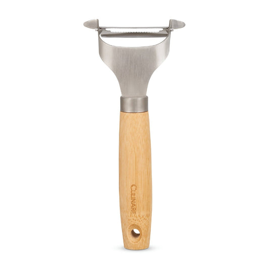 Culinare Naturals Serrated Peeler with Bamboo Handle