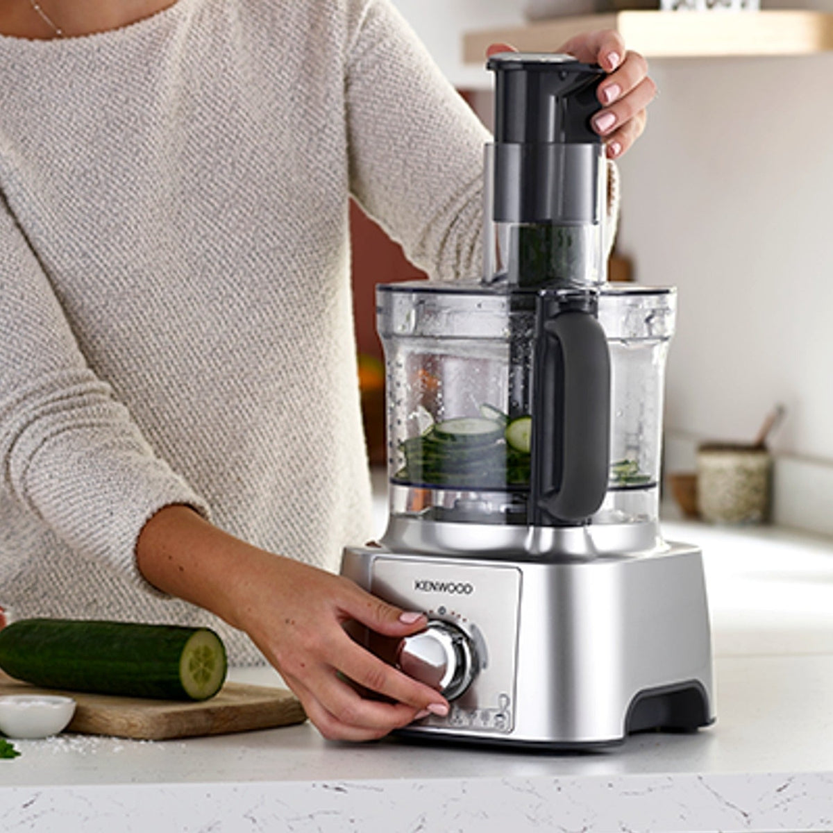 Kenwood 2-in-1 MultipPro Express Food Processor and Blender FDP65.180SI