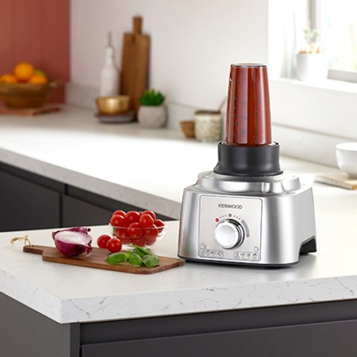 Kenwood 2-in-1 MultipPro Express Food Processor and Blender FDP65.180SI
