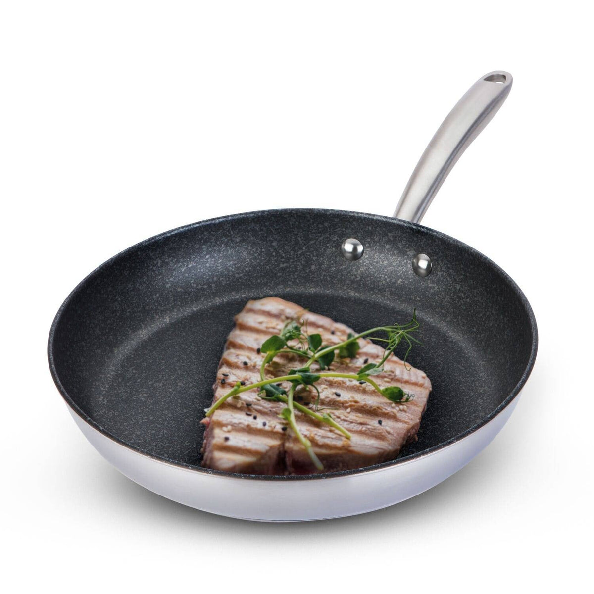 Prestige Scratch Guard Stainless Steel 29cm Frying Pan
