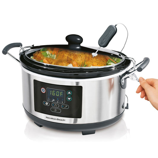 Hamilton Beach Set & Forget 4.5L Programmable Digital Slow Cooker 33956A-SAU