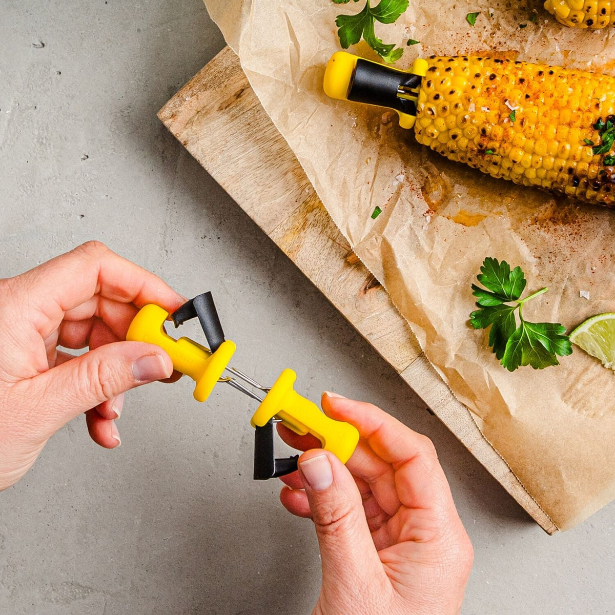 Lockorns Corn on the Cob Skewers - set of 2