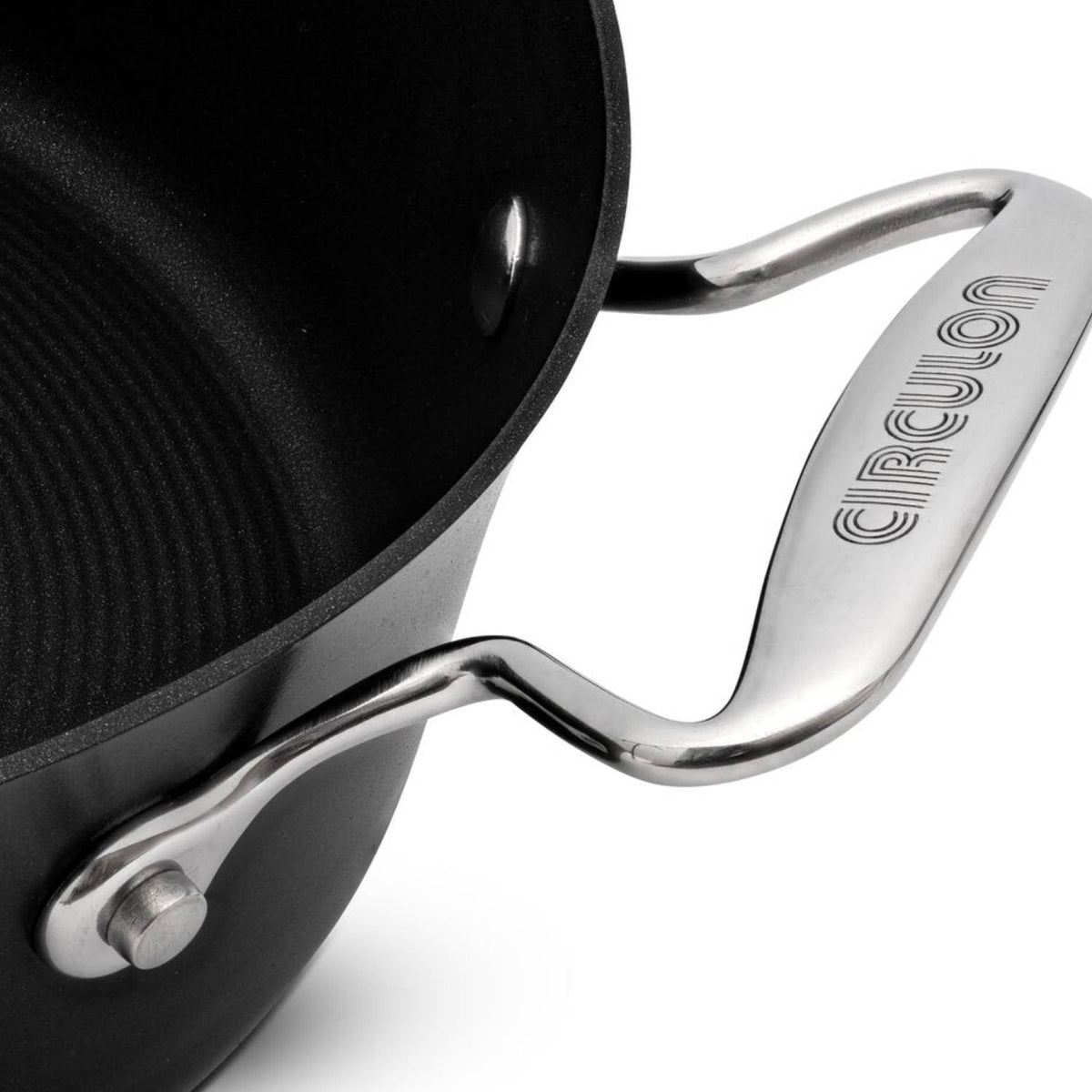 Circulon Style 24cm Hard Anodised Sauteuse Pan