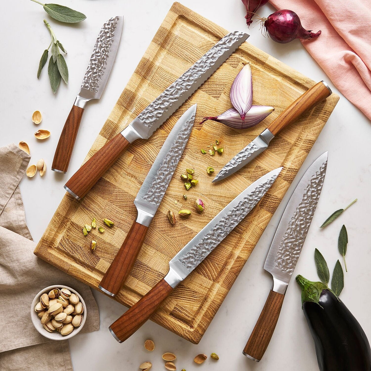 Lakeland Premium Hammered Paring Knife 10cm