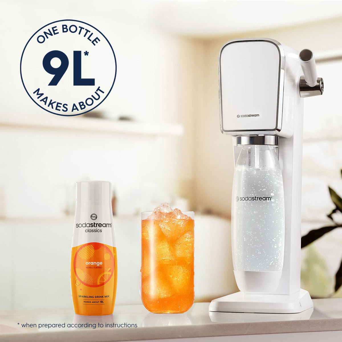 SodaStream Classics Orange Sparkling Drink Mix 440ml