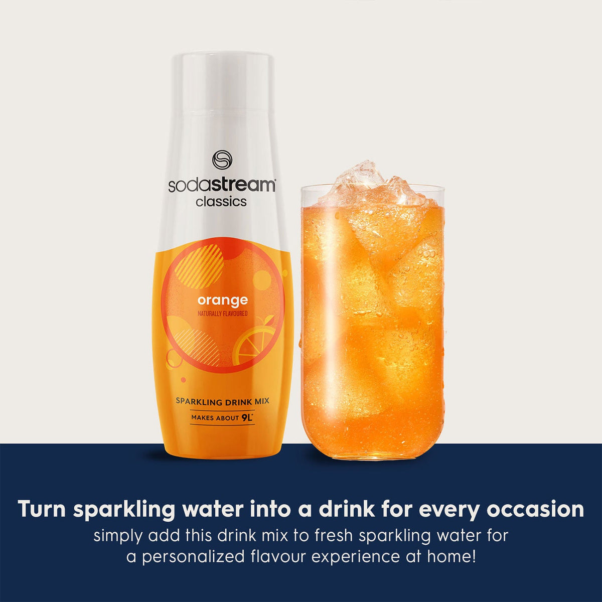 SodaStream Classics Orange Sparkling Drink Mix 440ml