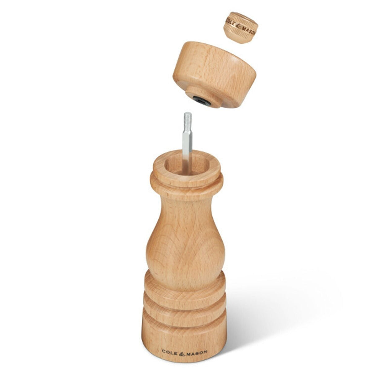 Cole & Mason London Beech Wood Salt Mill
