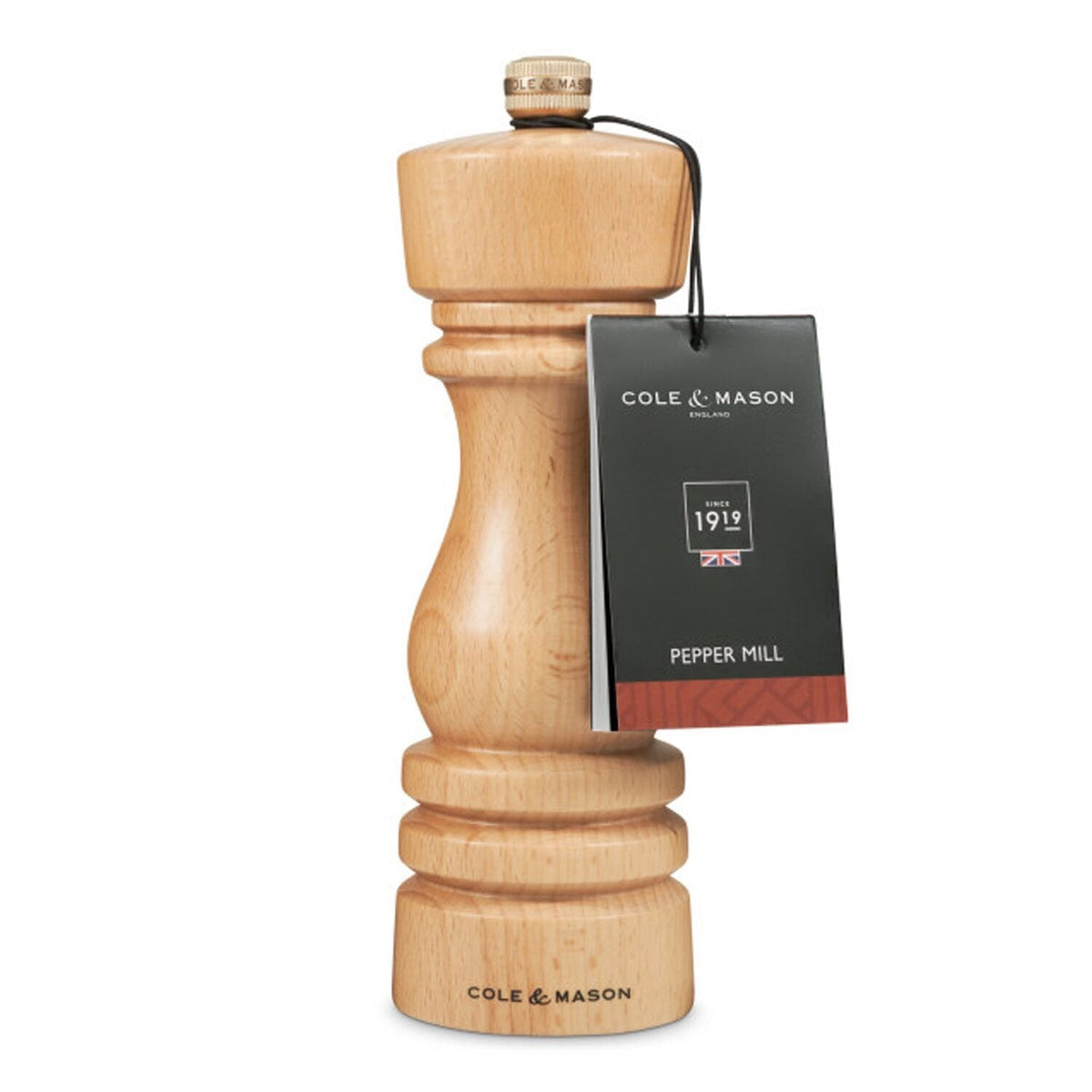 Cole & Mason London Beech Wood Pepper Mill