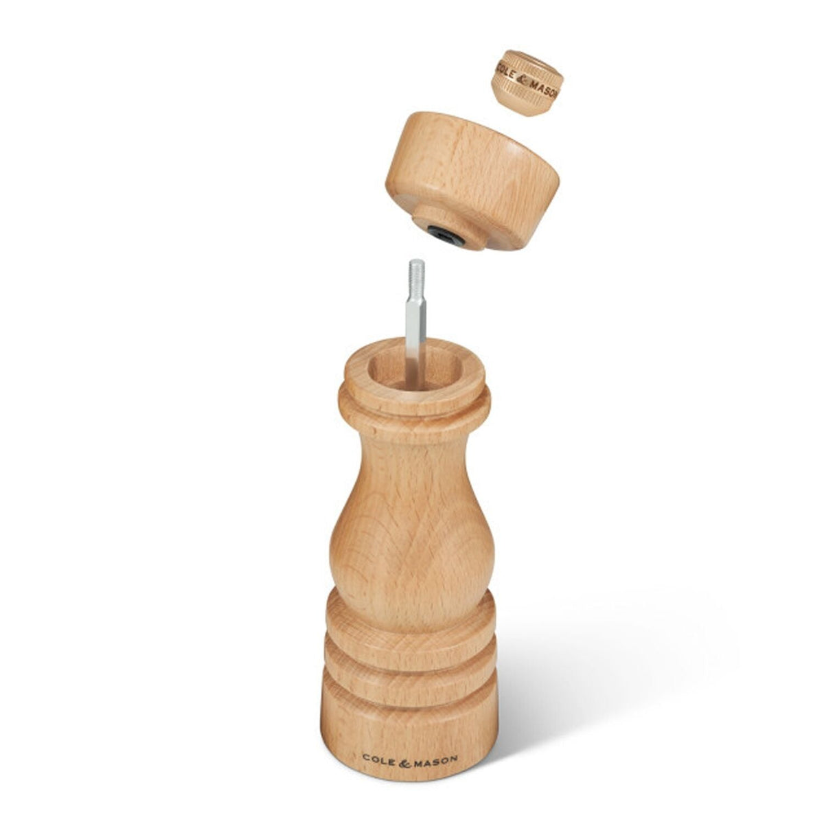 Cole & Mason London Beech Wood Pepper Mill