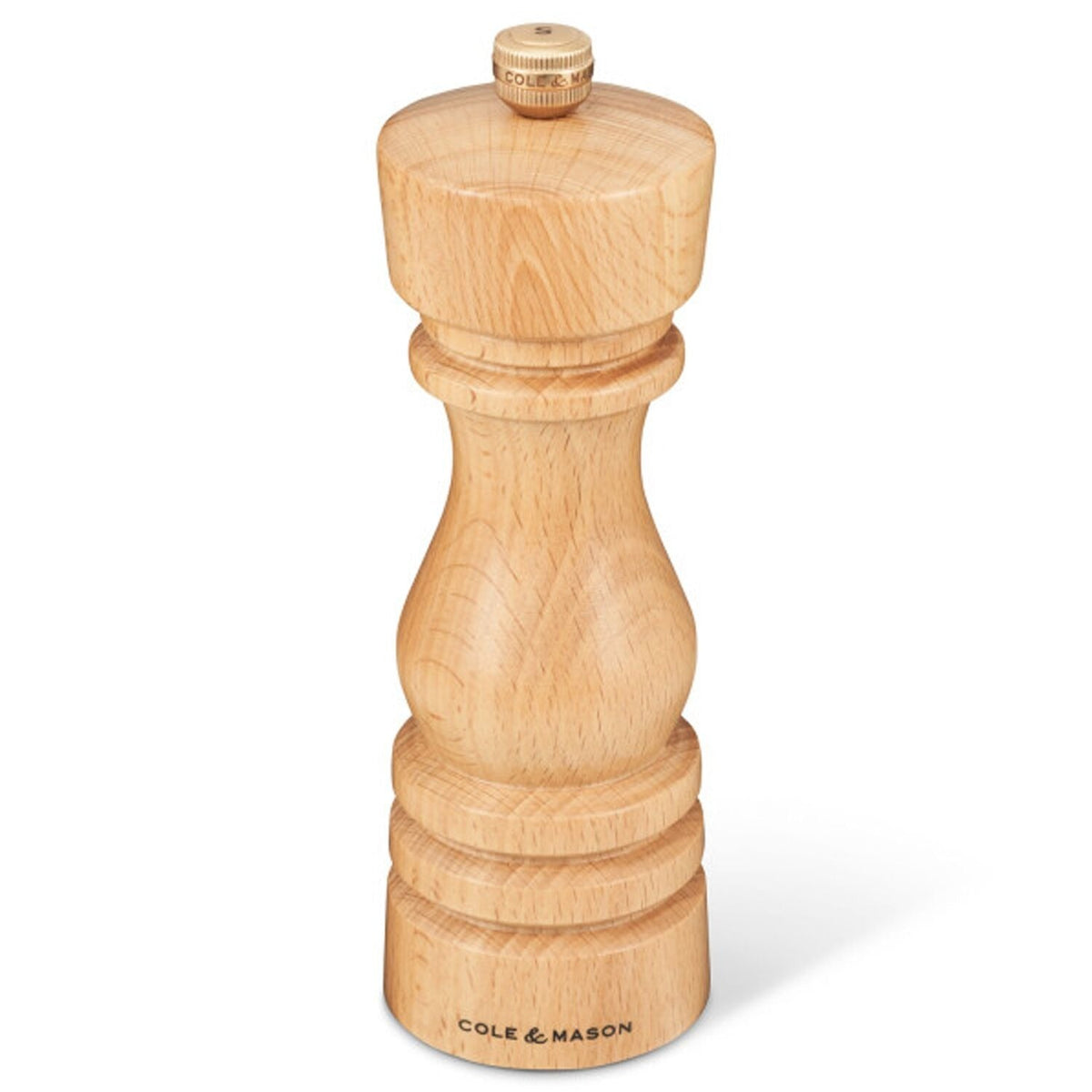 Cole & Mason London Beech Wood Pepper Mill