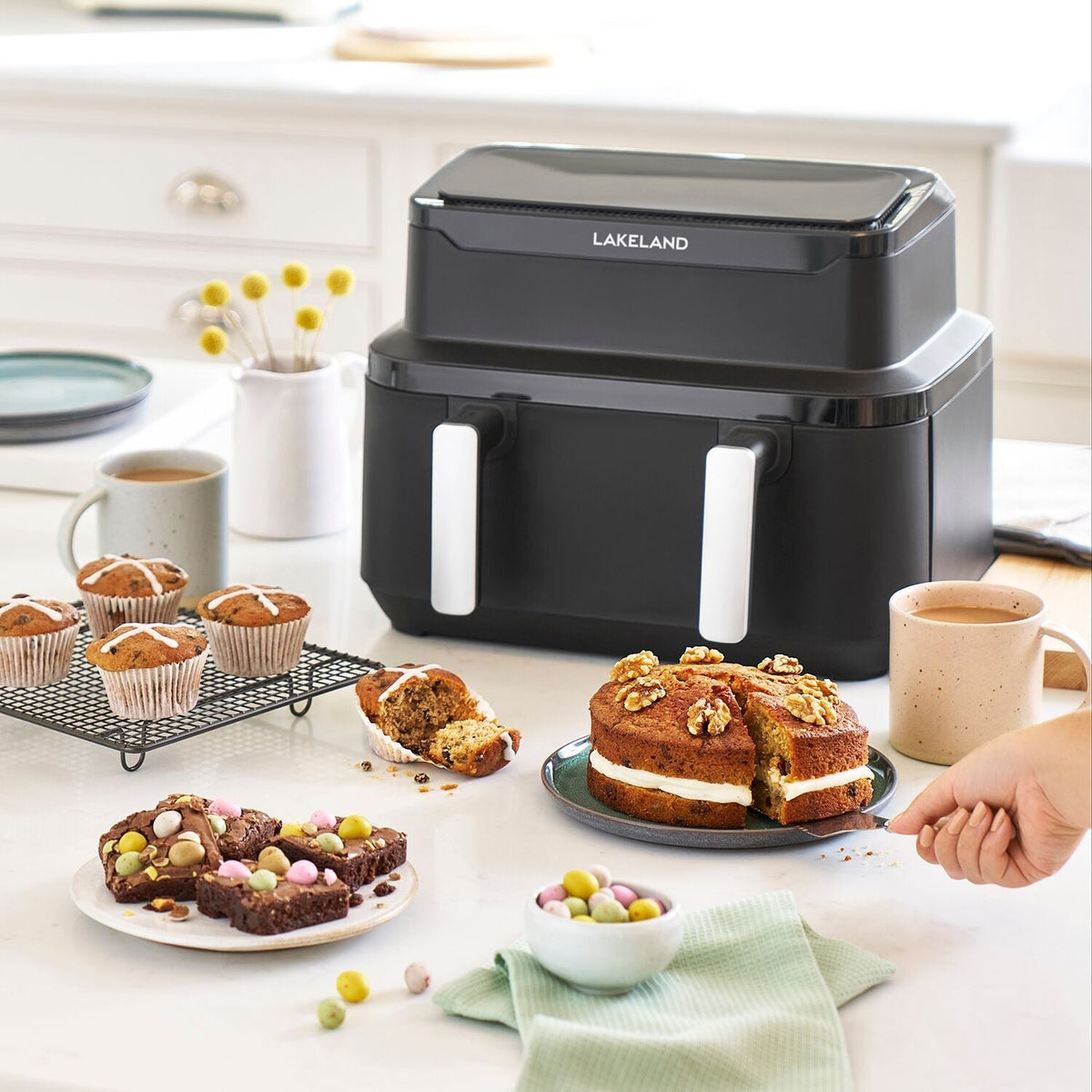 Lakeland Large Adjustable Drawer Air Fryer 9L