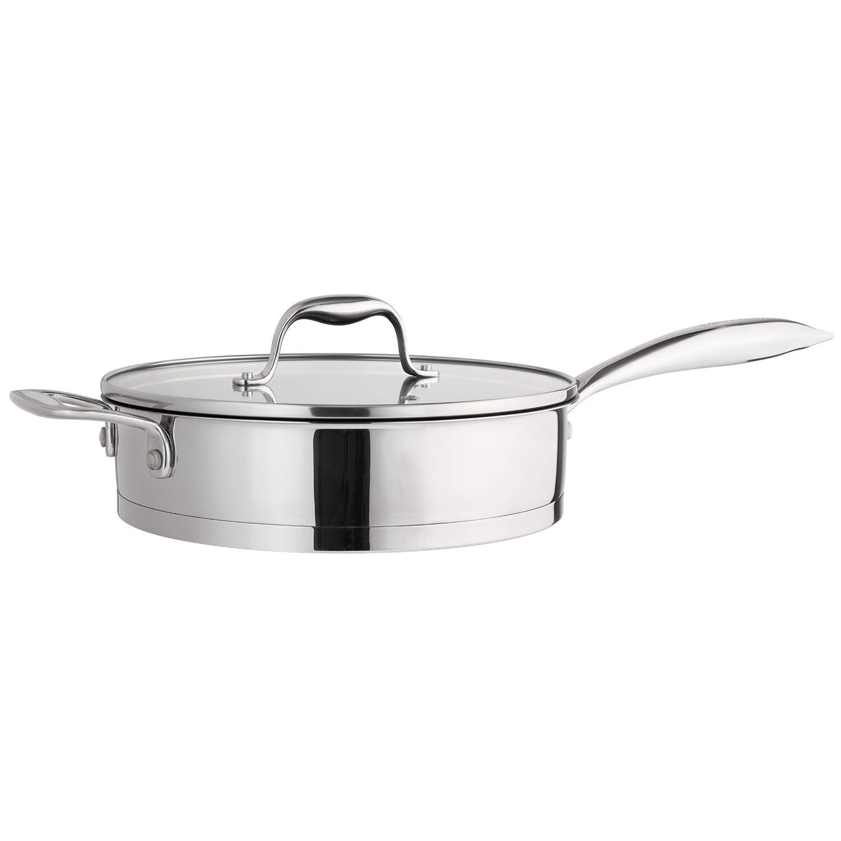 Lakeland Stainless Steel 24cm Lidded Sauté Pan