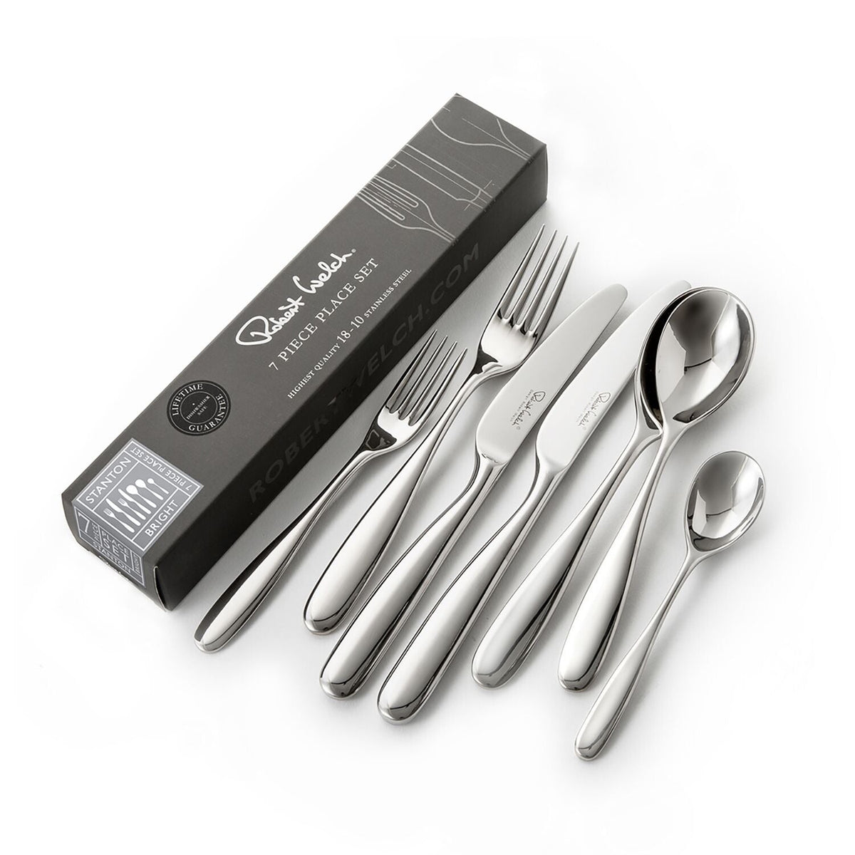 7pc Robert Welch Stanton Place Setting Cutlery Set