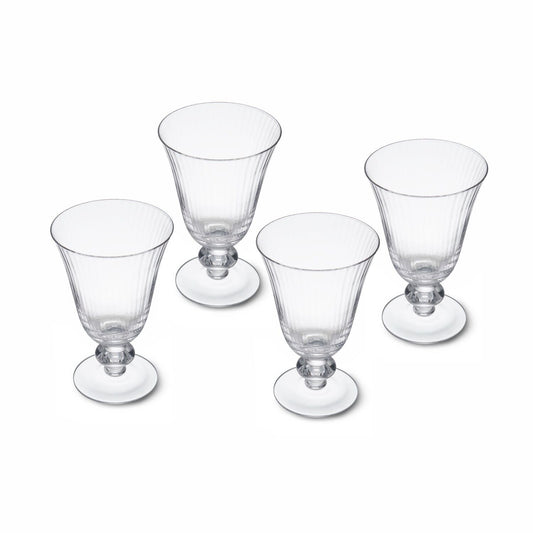 4 Mikasa Salerno Wine Glasses 260ml