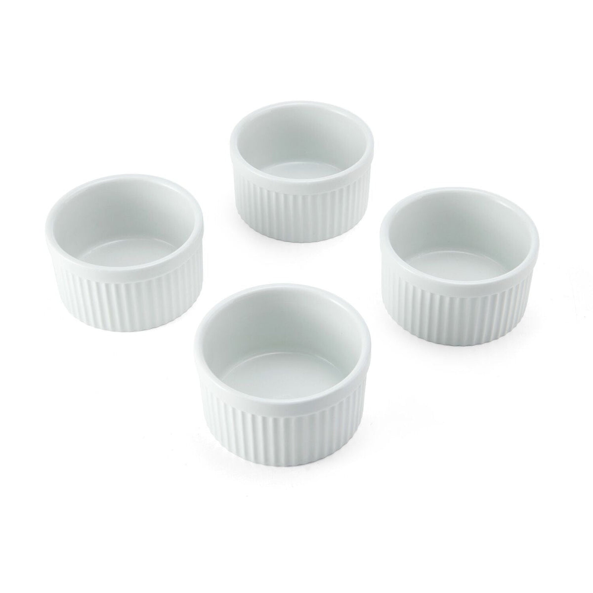 Mikasa Chalk 4-piece Porcelain Ramekin Set