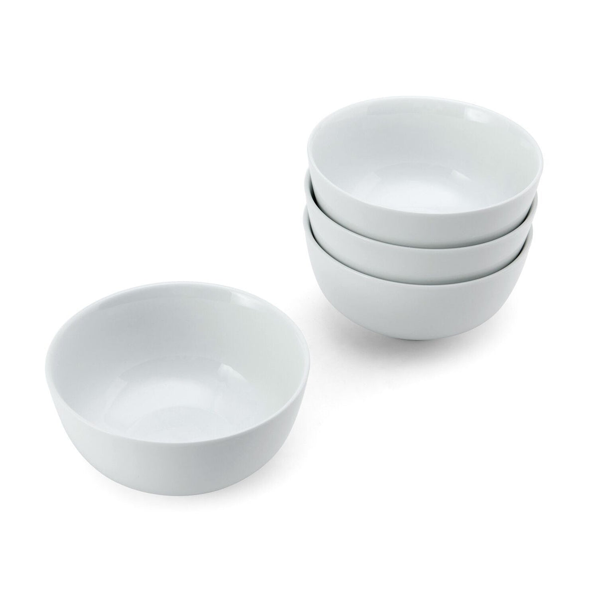 Mikasa Chalk 4-piece Porcelain Cereal Bowl Set